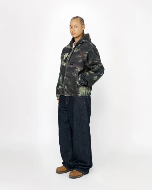 ARBEITSJACKE STENPAT CAMO