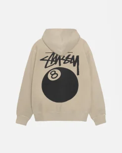 8 BALL HOODIE PIGMENT DYED