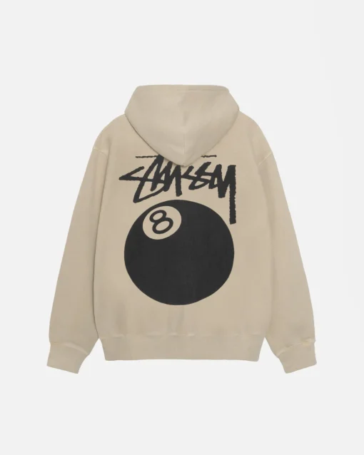 8 BALL HOODIE PIGMENT DYED
