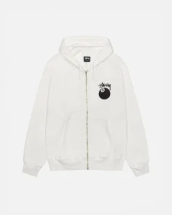 8 BALL ZIP HOODIE PIGMENT DYED