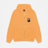 8 BALL ZIP HOODIE PIGMENT DYED
