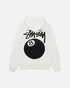 8 BALL ZIP HOODIE PIGMENT DYED