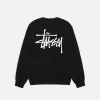 BASIC STÜSSY CREW PIGMENT DYED