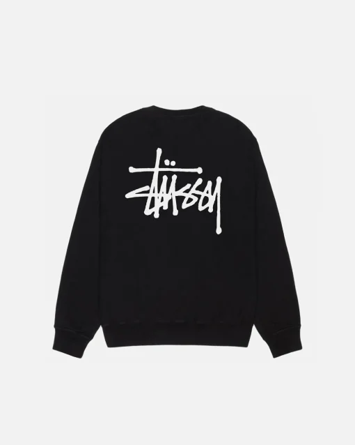 BASIC STÜSSY CREW PIGMENT DYED