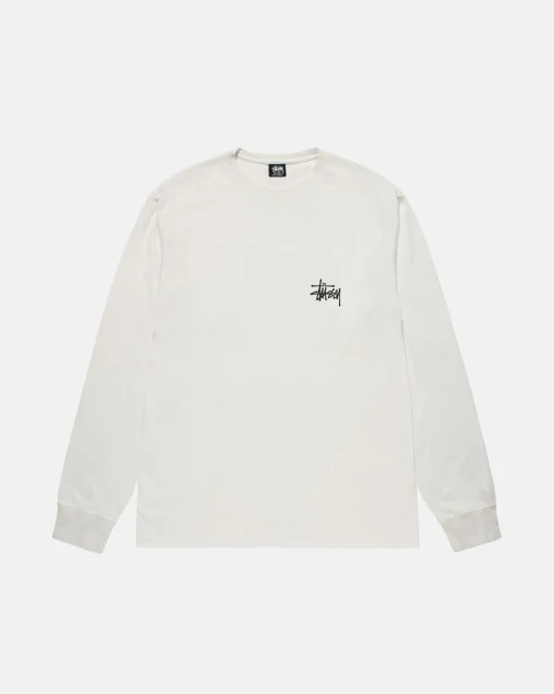BASIC STÜSSY LS TEE PIGMENT DYED