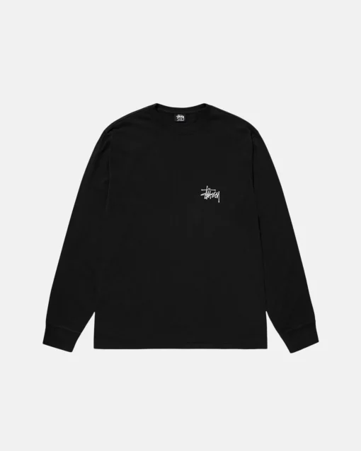 BASIC STÜSSY LS TEE PIGMENT DYED