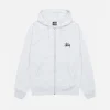 BASIC STÜSSY ZIP HOODIE
