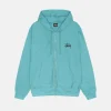 BASIC STÜSSY ZIP HOODIE