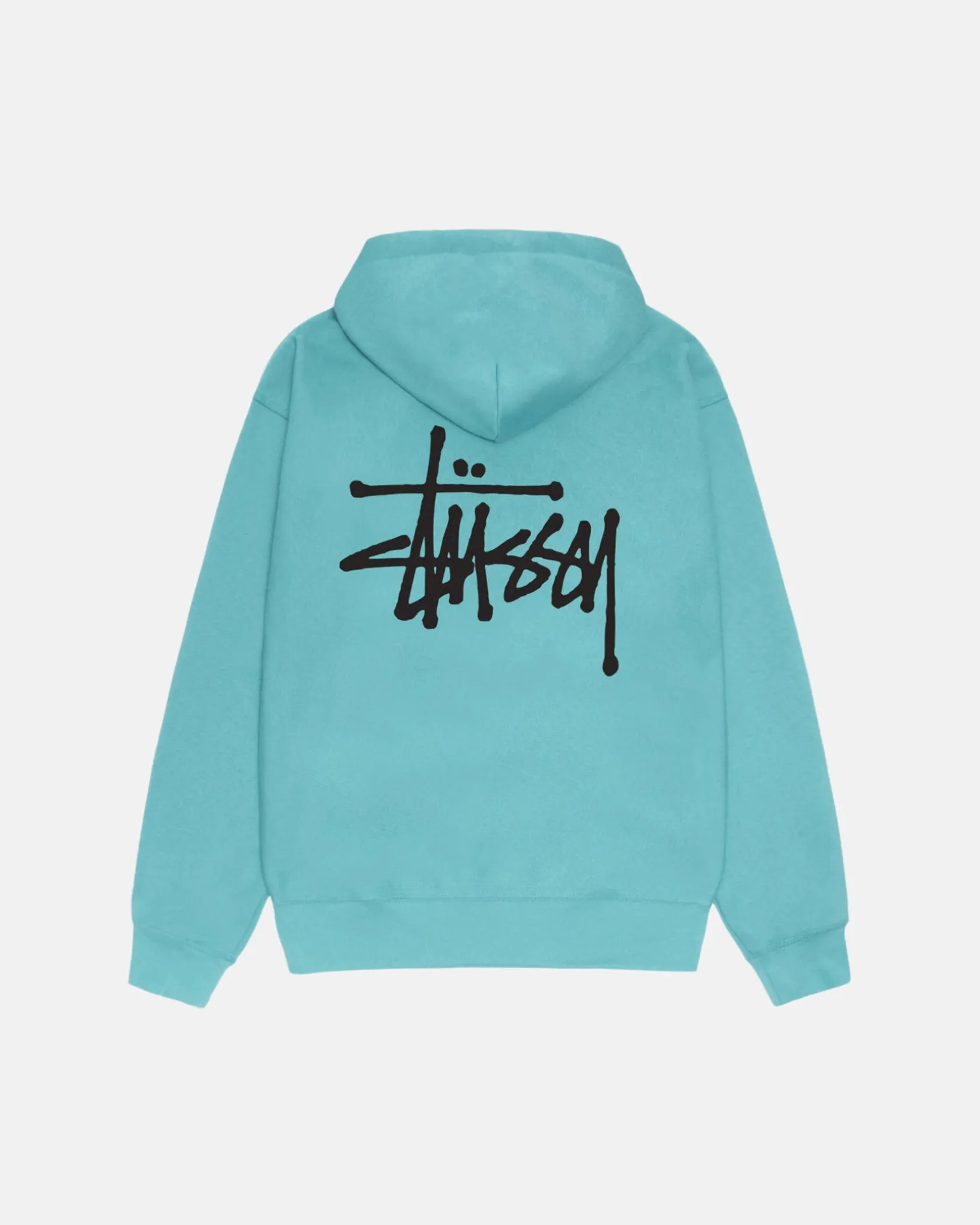 BASIC STÜSSY ZIP HOODIE