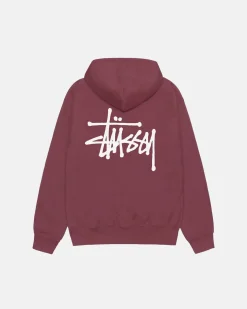 BASIC STÜSSY ZIP HOODIE