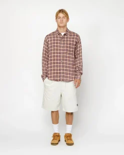 BEACH SHORT BRUSHED COTTON