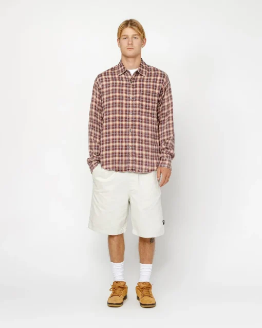 BEACH SHORT BRUSHED COTTON