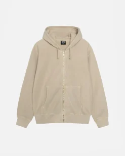 BUANA ZIP HOODIE PIGMENT DYED