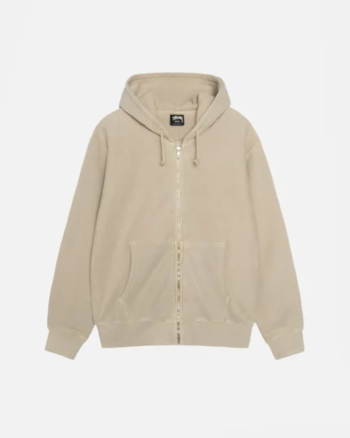 BUANA ZIP HOODIE PIGMENT DYED
