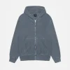 BUANA ZIP HOODIE PIGMENT DYED