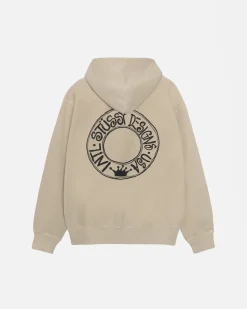 BUANA ZIP HOODIE PIGMENT DYED