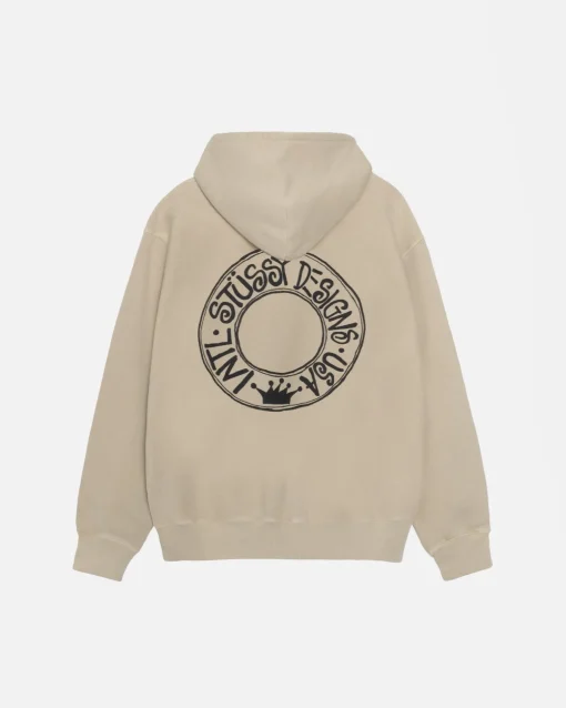 BUANA ZIP HOODIE PIGMENT DYED