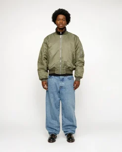BUILT REVERSIBLE BOMBER JACKET