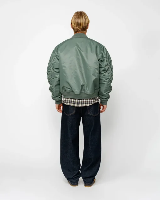 BUILT REVERSIBLE BOMBER JACKET