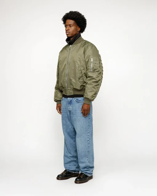 BUILT REVERSIBLE BOMBER JACKET
