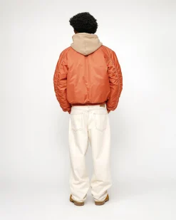 BUILT REVERSIBLE BOMBER JACKET