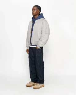 BUILT REVERSIBLE BOMBER JACKET