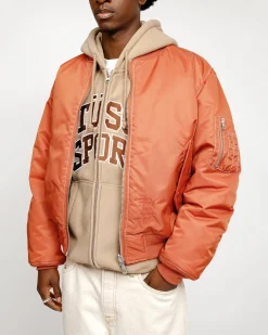 BUILT REVERSIBLE BOMBER JACKET