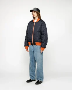 BUILT REVERSIBLE BOMBER JACKET