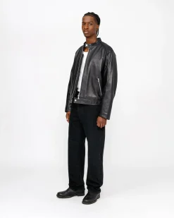 CAFE RACER LEATHER JACKET