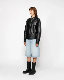 CAFE RACER LEATHER JACKET
