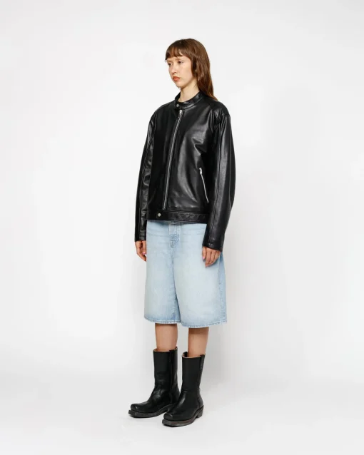 CAFE RACER LEATHER JACKET