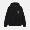 CROWN BAND ZIP HOODIE