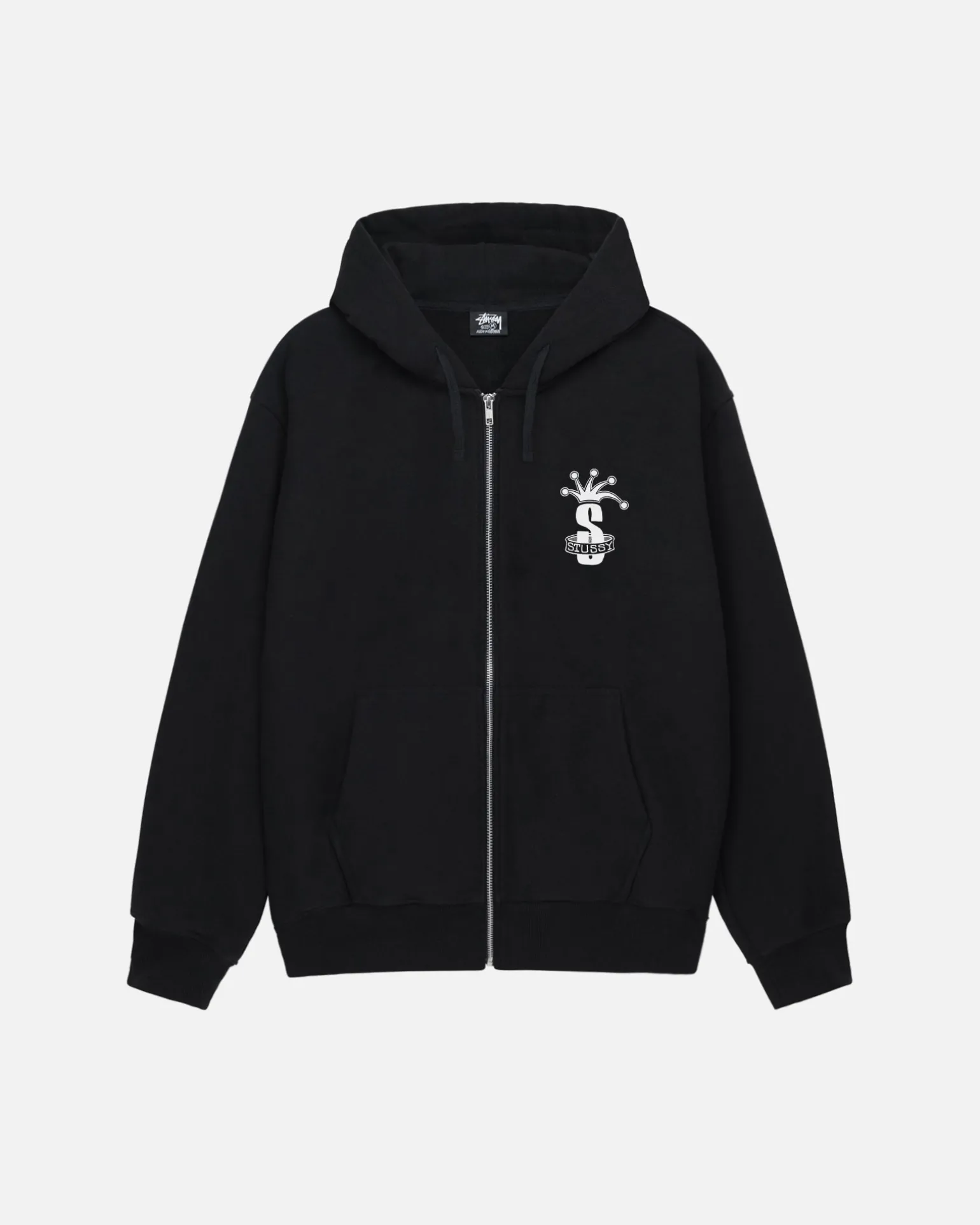 CROWN BAND ZIP HOODIE