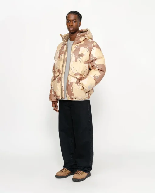 DOWN PARKA CAMO RIPSTOP