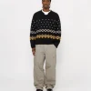 FAIRISLE SWEATER MIT ROLLKRAGEN