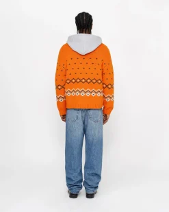 FAIRISLE SWEATER MIT ROLLKRAGEN