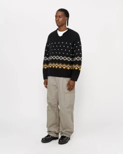 FAIRISLE SWEATER MIT ROLLKRAGEN