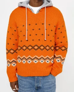 FAIRISLE SWEATER MIT ROLLKRAGEN
