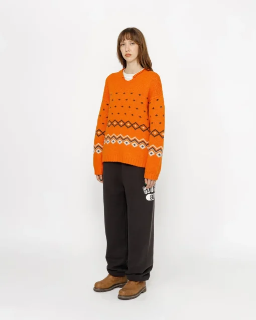 FAIRISLE SWEATER MIT ROLLKRAGEN
