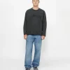 FOOTBALL CREW PIGMENT DYED COTTON