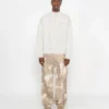 HALF ZIP MOCK NECK SWEATER
