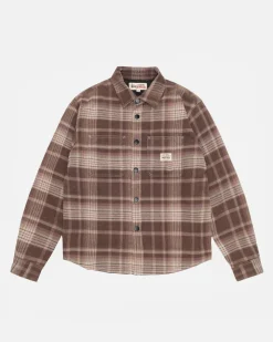 HEAVY WASHED PLAID SHIRT