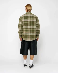 HEAVY WASHED PLAID SHIRT