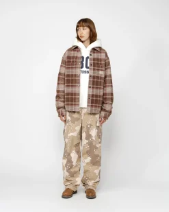 HEAVY WASHED PLAID SHIRT