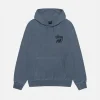 RASTA LION HOODIE PIGMENTGEFÄRBT