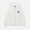 RASTA LION ZIP HOODIE PIGMENTGEFÄRBT