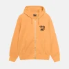 RASTA LION ZIP HOODIE PIGMENTGEFÄRBT