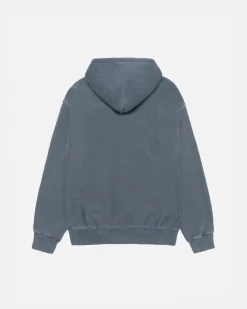 RASTA LION ZIP HOODIE PIGMENTGEFÄRBT