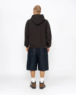 SATIN PATCH HOODIE