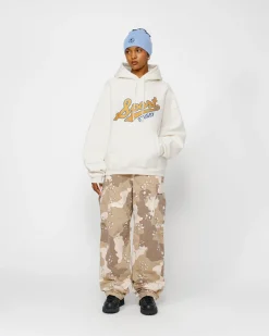 SATIN PATCH HOODIE